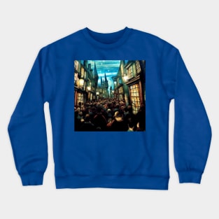 Starry Night in Diagon Alley Crewneck Sweatshirt